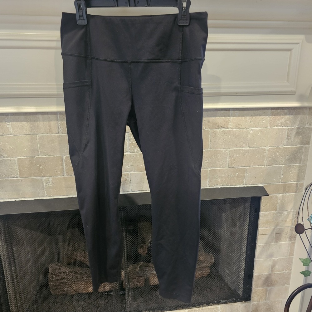 Yogalicious XXL Black Womens Legging Yoga Activewear